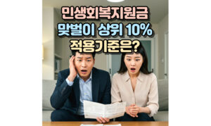 Read more about the article 민생회복지원금 맞벌이! 건강보험료 상위 10% 어떻게 적용될까?