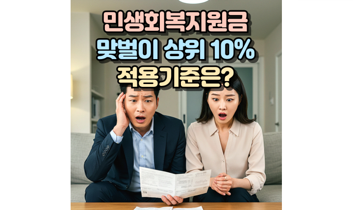 민생회복지원금 맞벌이 건강보험료 상위 10% 썸네일