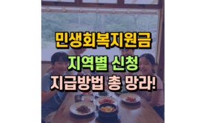 Read more about the article 민생회복지원금 쿠폰! 서울 경기 부산 인천 신청방법 지급형태 총 망라
