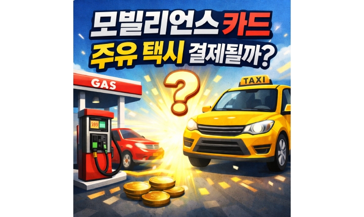 Read more about the article 모빌리언스 카드 주유 택시 결제 되나요? 바코드 페이코 사용법