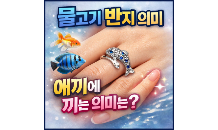 Read more about the article 물고기반지 의미! 애끼반지 의미는 따로 있다?