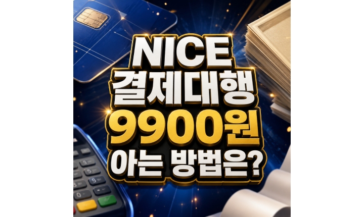 Read more about the article NICE결제대행 9900원 나이스 정보통신 통신판매 아는법