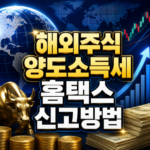 해외주식 양도소득세 신고방법 홈택스 신고절차 대표 썸네일